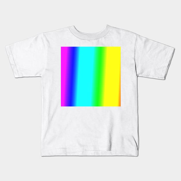 multicolored texture art Kids T-Shirt by creatilory